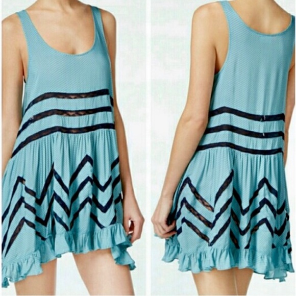 Free People Voile Trapeze Slip Dress - Picture 2 of 14